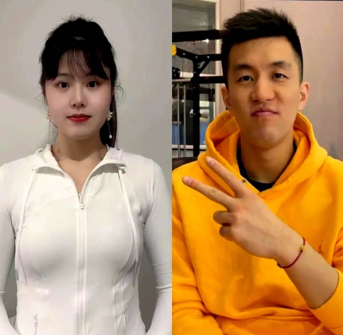 惊喜？郭艾伦李月汝甜蜜互动，中国篮球神雕侠侣？