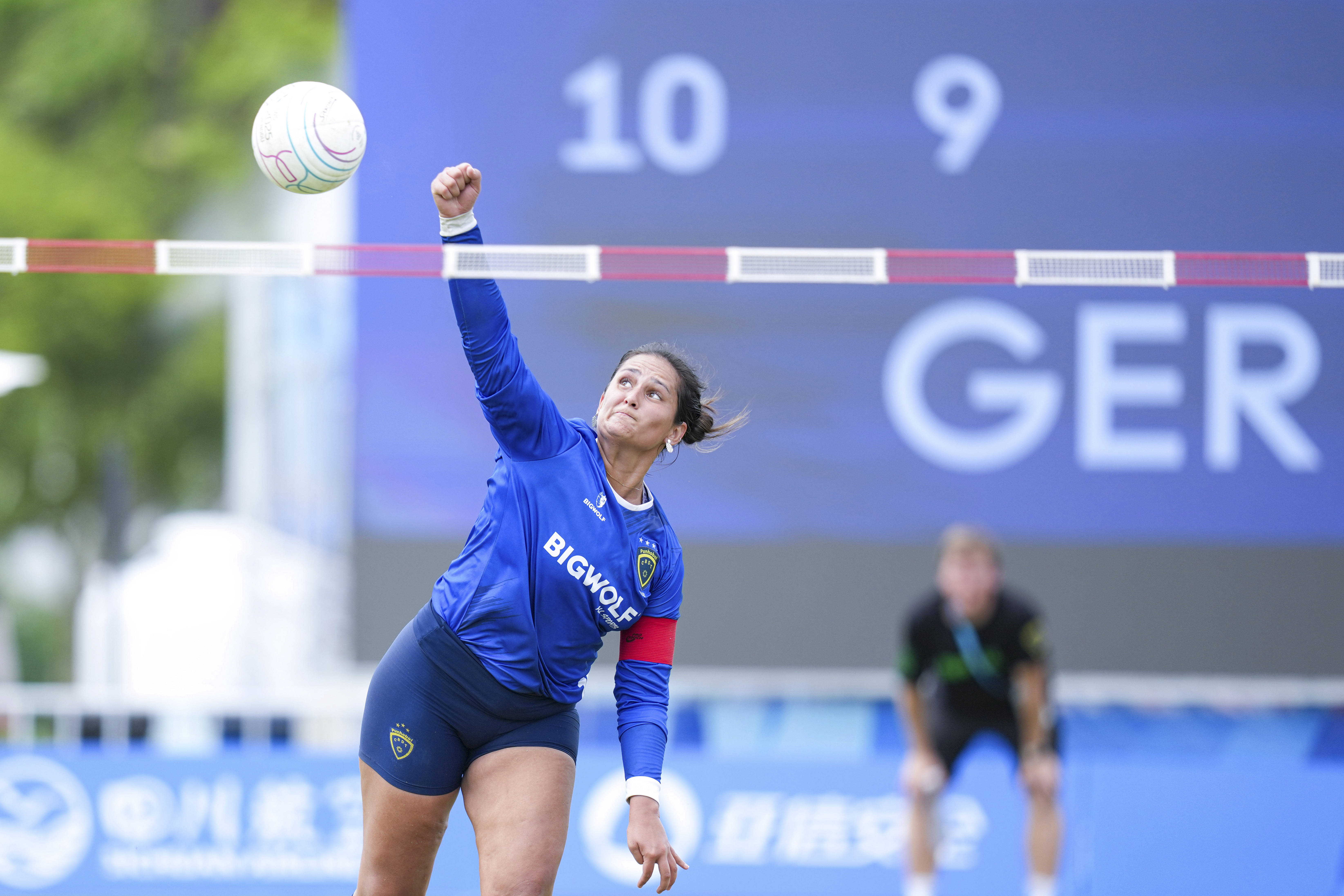 (成都世运会)浮士德球——女子预赛:巴西队胜德国队