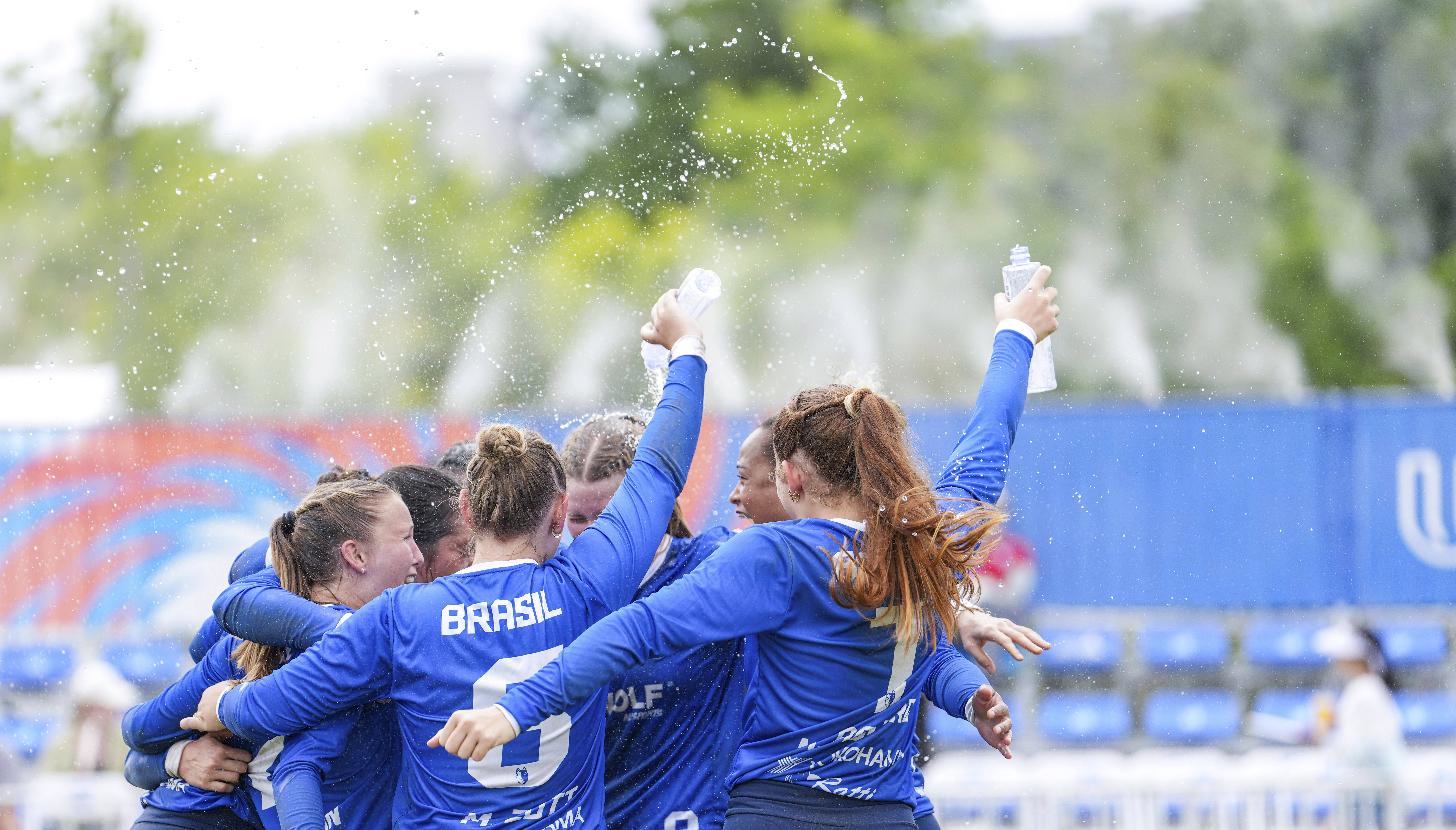 （成都世运会）浮士德球——女子预赛：巴西队胜德国队