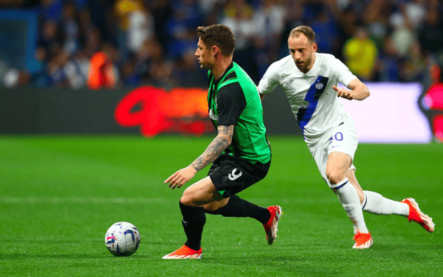 意杯：科莫近期状态尚可，萨索洛表现有所起伏